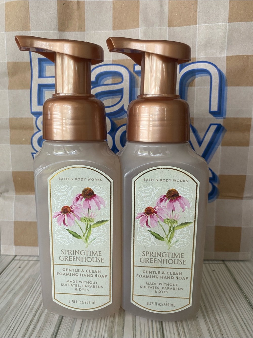SPRINGTIME GREENHOUSE Gentle Foaming Hand Soap 2 Pack